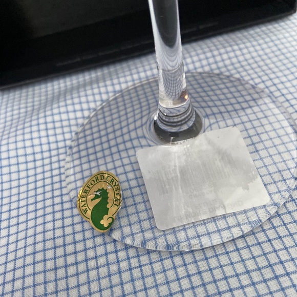 SOLD.  Waterford Crystal LISMORE DIAMOND toasting Champagne flute - Picture 10 of 11